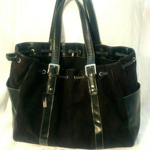 NEW! Ralph Lauren Black Tote and Free Gift